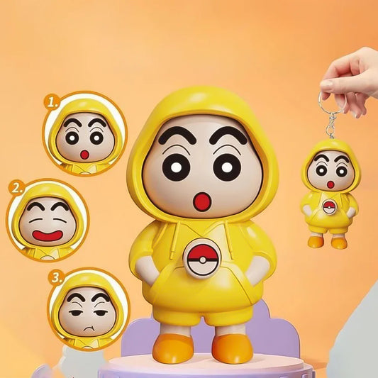 Face Changing Doll Toy with Keyring