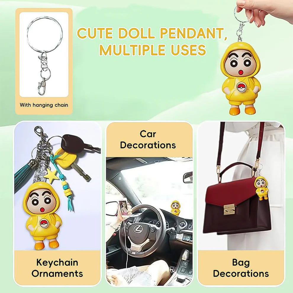 Face Changing Doll Toy with Keyring