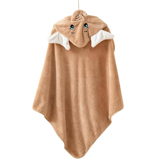 Ultra-Soft Baby Hooded Towel - Tan