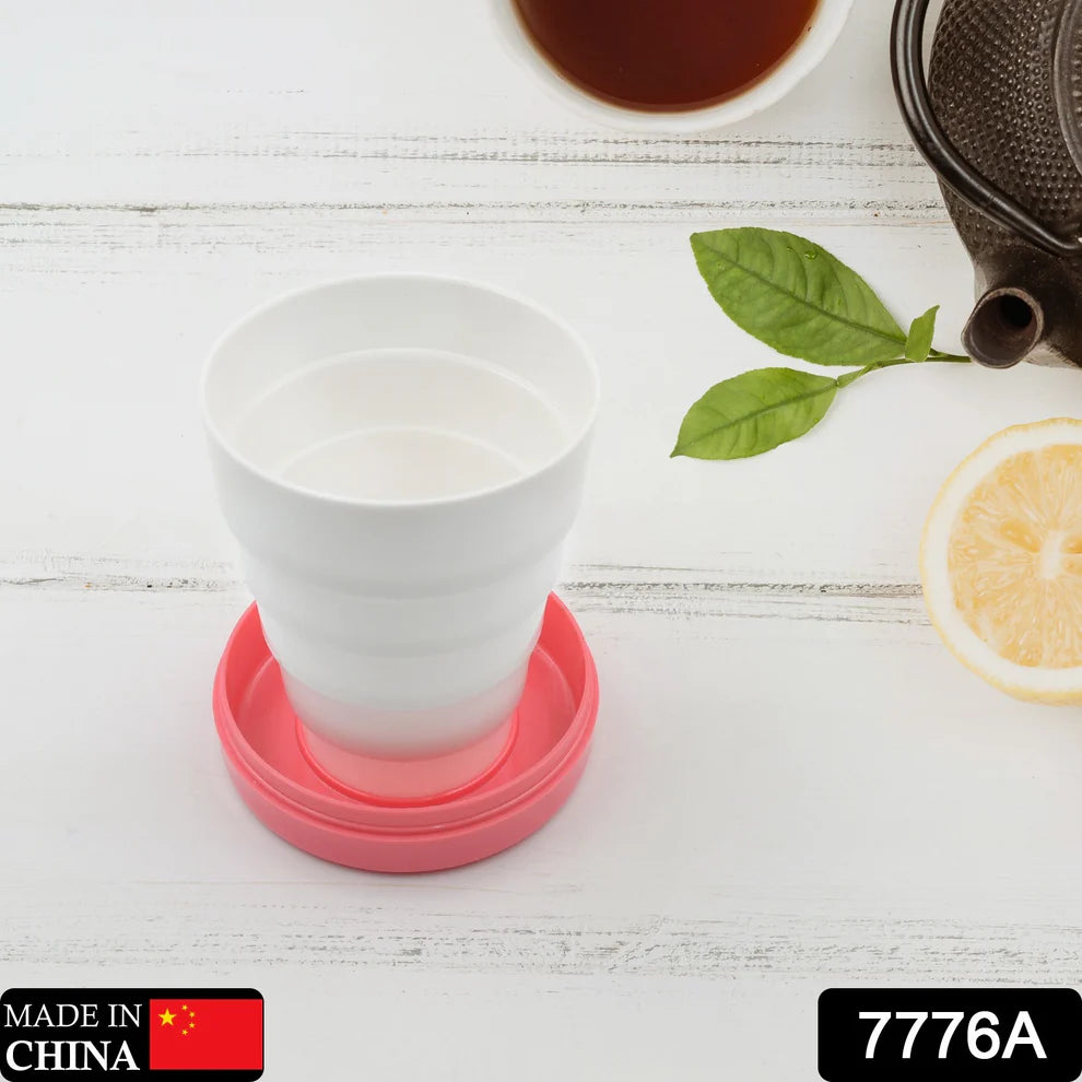 Portable Travelling Cup / Tumbler With Lid Folding / Pocket Glass